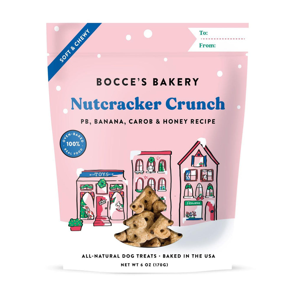 Bocce's Nutcracker Crunch Soft & Chewy Dog Treat
