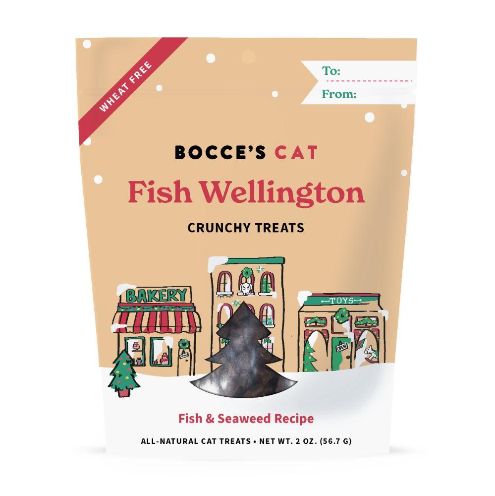 Bocce's Fish Wellington Crunchy Cat Treat