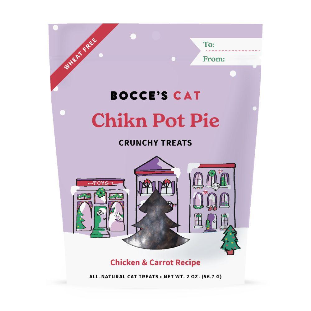 Bocce's Chikn Pot Pie Crunchy Cat Treat