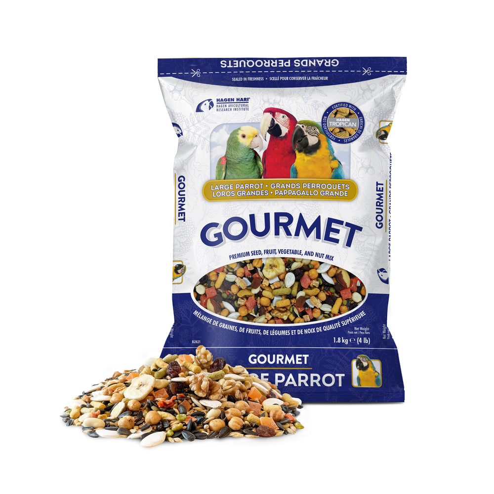 HARI Gourmet Premium Seed Mix for Large Parrots