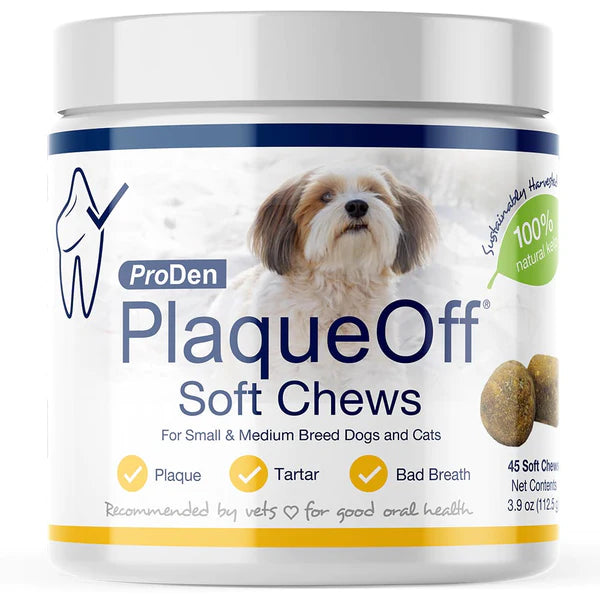 Naturvet® Proden Plaque Off® Small / Med. Breed Soft Chew for Dogs