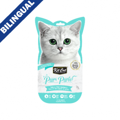 Kit Cat® Purr Purée® Tuna & Fiber (Hairball) Cat Treat