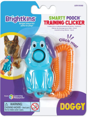 Brightkins Smarty Pooch Training Clicker - Doggy