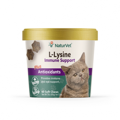 NaturVet® L - Lysine Immune Support for Cats
