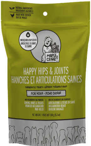 Maple & Cedar Happy Hips & Joints Dog Treat