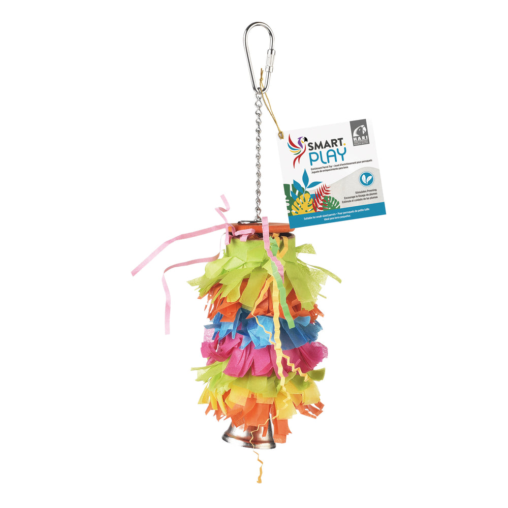 HARI SMART.PLAY Enrichment Parrot Toy - Piñata Garland