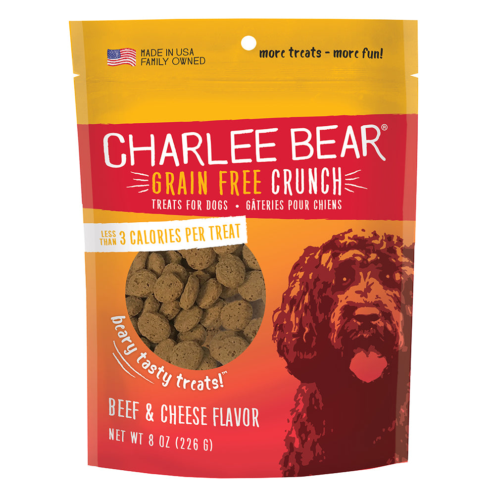 Charlee Bear® Grain Free Crunch Beef & Cheese