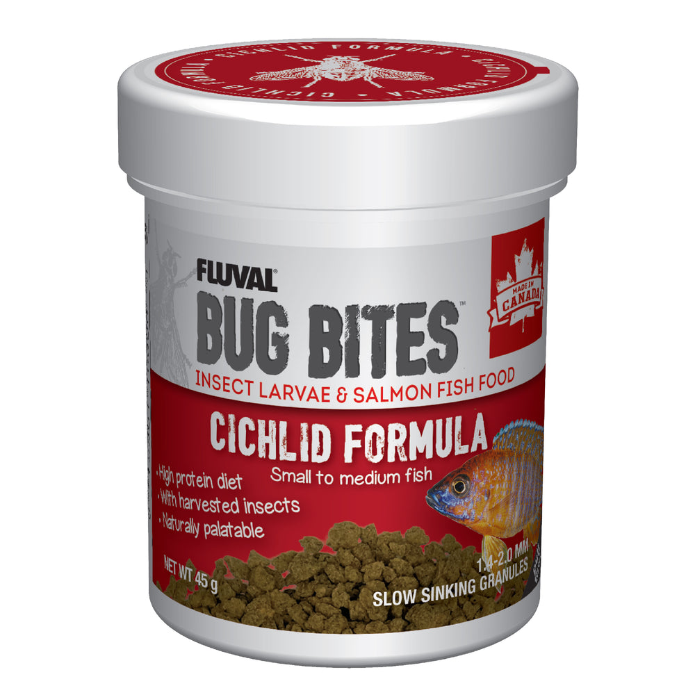Fluval Bug Bites Cichlid - Sm - Med Fish