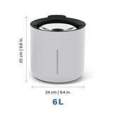 Zeus Oasis Fountain - Light Grey