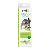 Catit Groovy Gecko Cat Toy - Green
