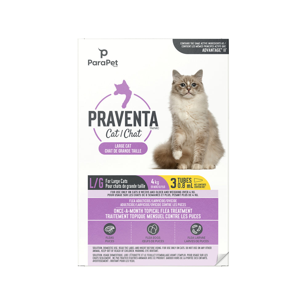 Parapet™ Praventa™ 360 Flea Treatment for Large Cats