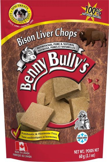 Benny's bullies dog top treats