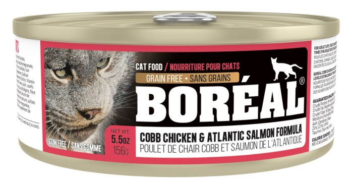 Boreal Cobb Chicken & Atlantic Salmon  Cat Can