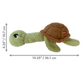 Kong Scruffs Turtle Dog Toy
