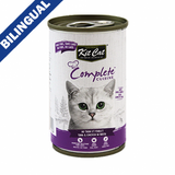 Kit Cat® Complete Cuisine™ Pure Tuna & Chicken in Broth Wet Cat Food