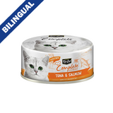 Kit Cat® Complete Cuisine™ Tuna & Salmon in Broth Cat Food