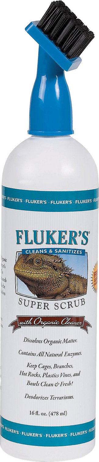 Fluker s Super Scrub Brush Cleaner Pet Circus