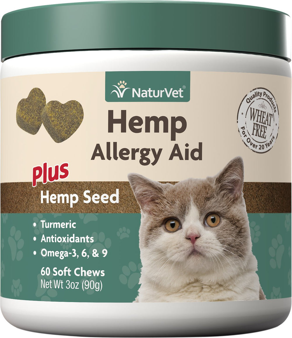 NaturVet Hemp Allergy Aid Cat