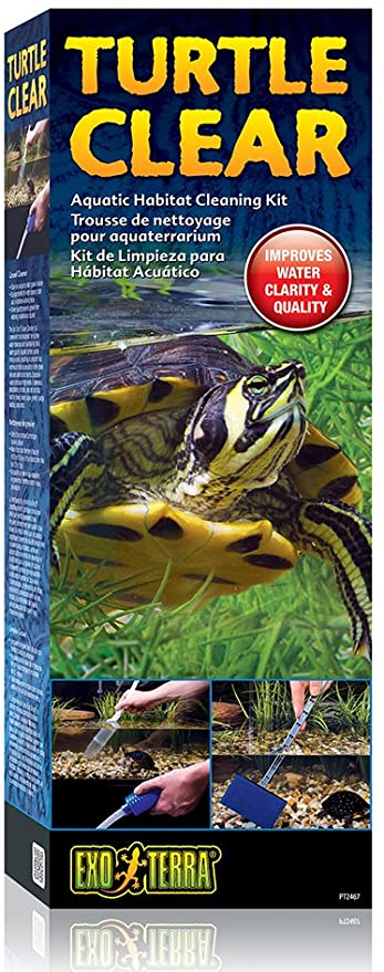 Exo Terra Turtle Clear Aquatic Habitat Cleaning Kit