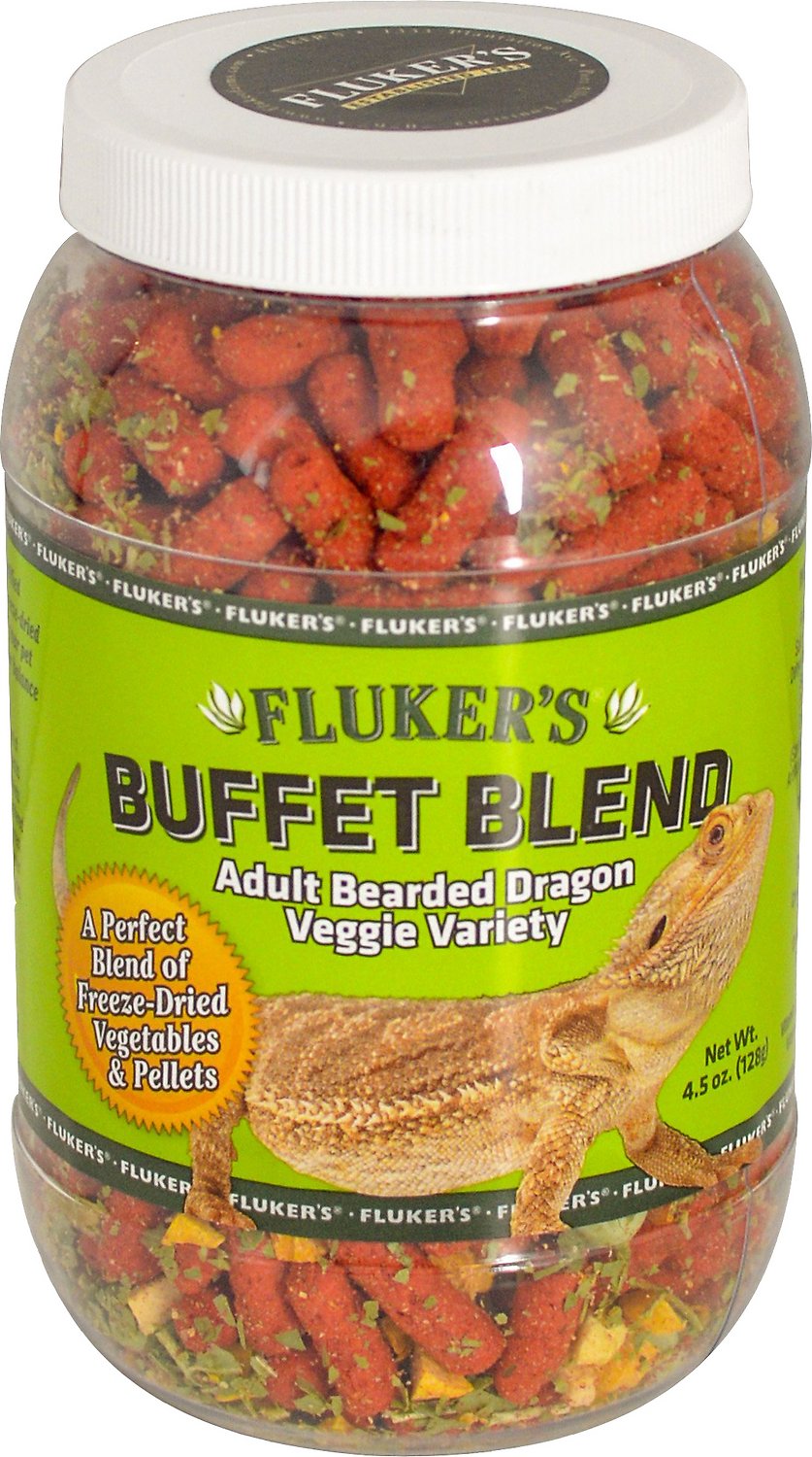 Fluker's Adult Bearded Dragon Veggie Buffet Blend