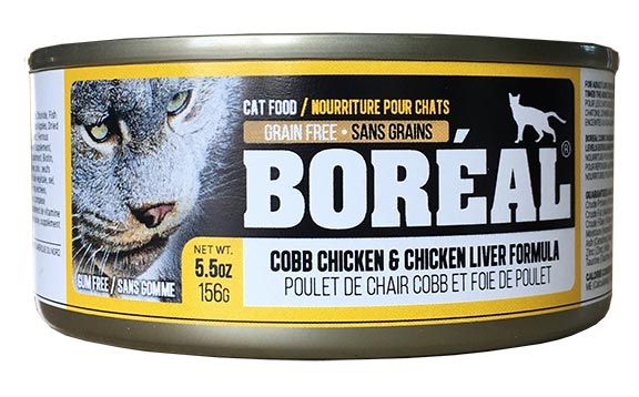Boreal Cobb Chicken and Chicken Liver Cat Can