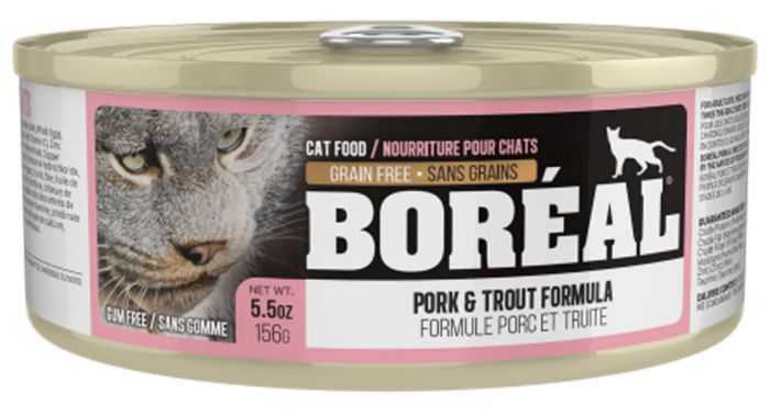 Boreal Pork & Trout Cat Can