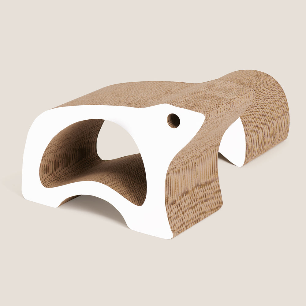 Catit Zoo Scratcher - Polar Bear - 2 in 1