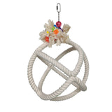 HARI Smart Play Rope Orbiter Perch n Swing Parrot Toy