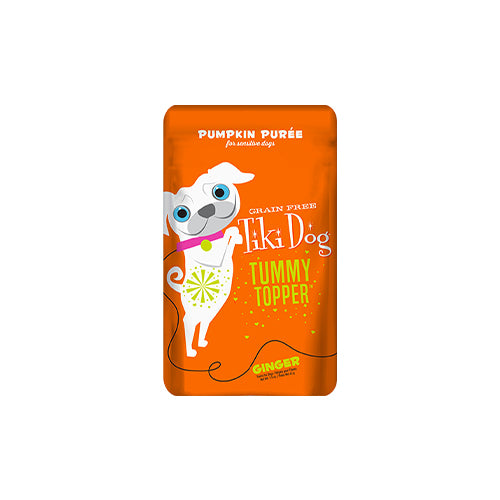 Tiki Dog Tummy Topper Pumpkin Puree & Ginger