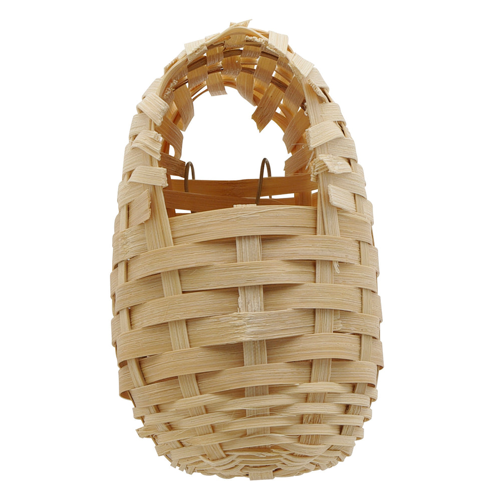 Living World Bamboo Bird Nest for Finches - Small