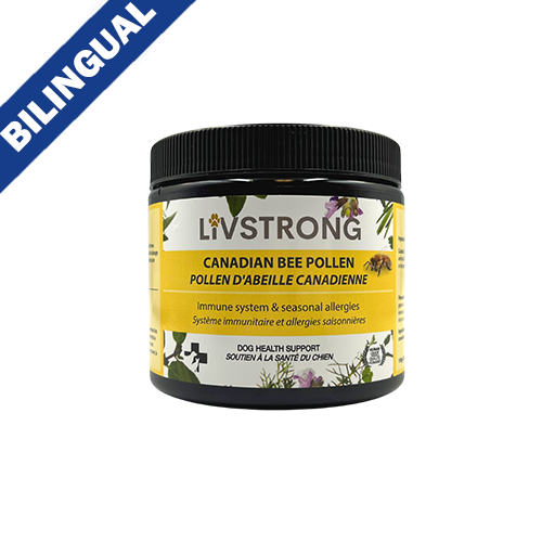 LIVSTRONG Canadian Bee Pollen Dog Health Support