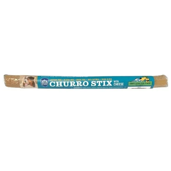 Himalayan Dog Chew 10" Churro Stix - Cheese