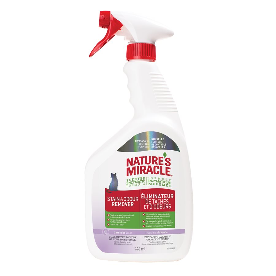 Nature's Miracle Stain & Odour Just for Cats - Lavender