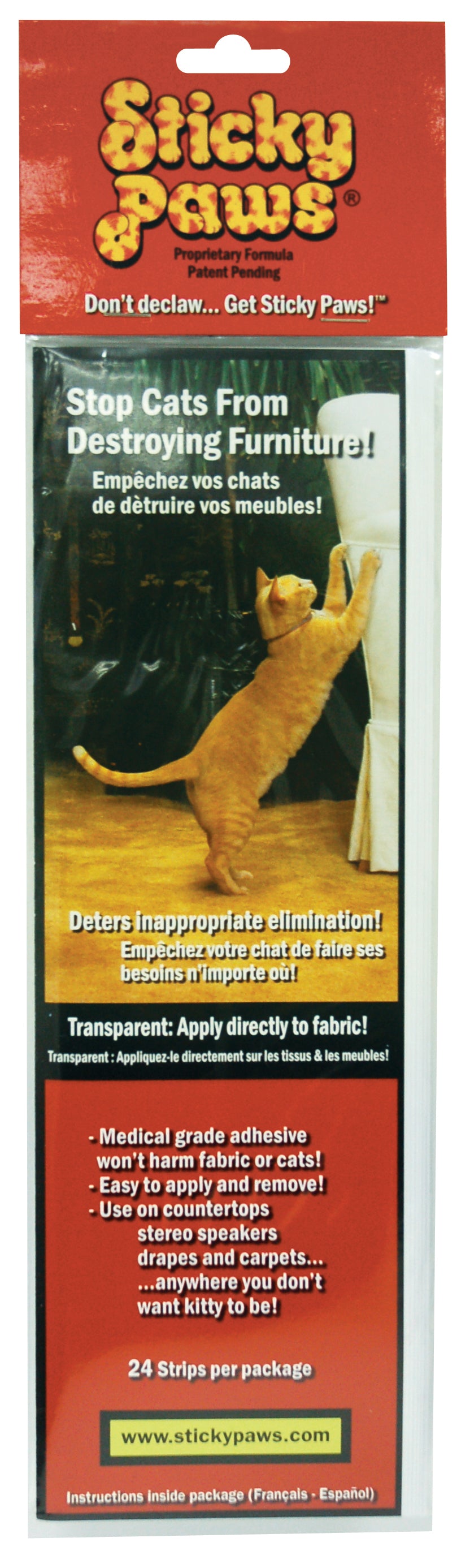 Sticky Paws® Furniture Strips