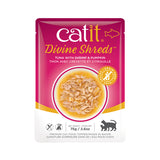 Catit Divine Shreds Tuna with Shrimp & Pumpkin