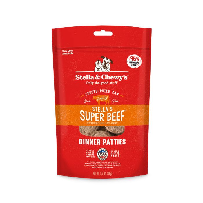 Stella & Chewy's® Super Beef Dinner Freeze Dried Patties