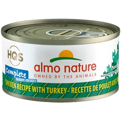 Almo Nature Complete Chicken with Turkey in Gravy Cat Can