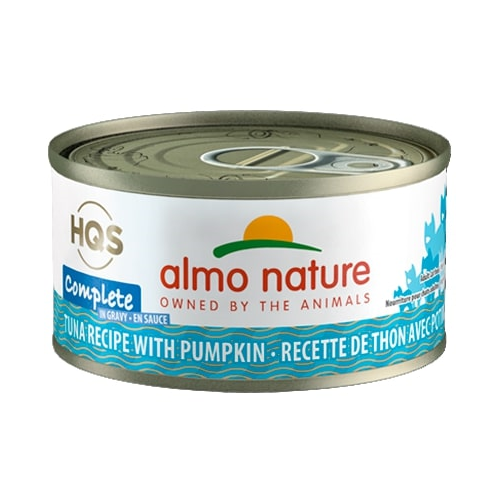 Almo Nature Complete Tuna with Pumpkin in Gravy Cat Can
