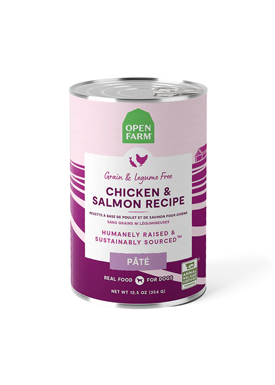 Open Farm® Chicken & Salmon Pâté for Dogs