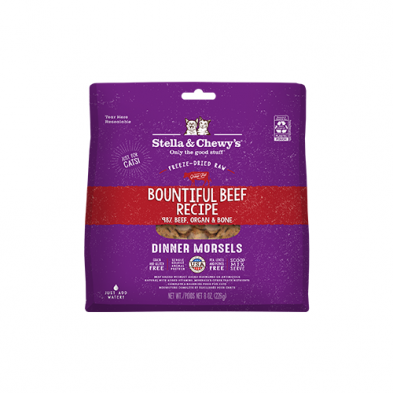 Stella & Chewy's® Bountiful Beef Freeze Dried Raw Dinner Morsels for Cats