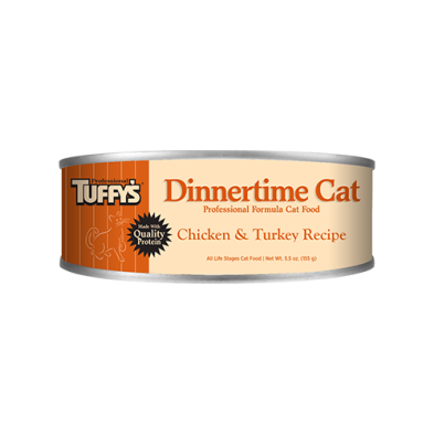 Tuffy's® Dinnertime Cat Chicken & Turkey Recipe Formula Wet Cat Food