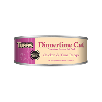 Tuffy's® Dinnertime Cat Chicken & Tuna Recipe Formula Wet Cat Food