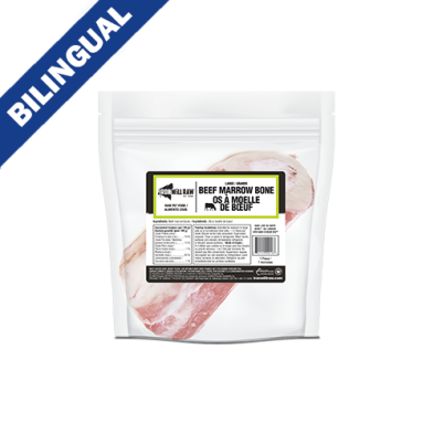 Iron Will Raw® Beef Marrow Bones Large Frozen Raw Pet Food