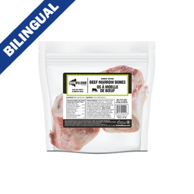Iron Will Raw® Beef Marrow Bones Medium Frozen Raw Pet Food