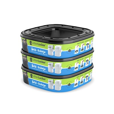 LitterLocker Design Plus Refill - 3 Pack