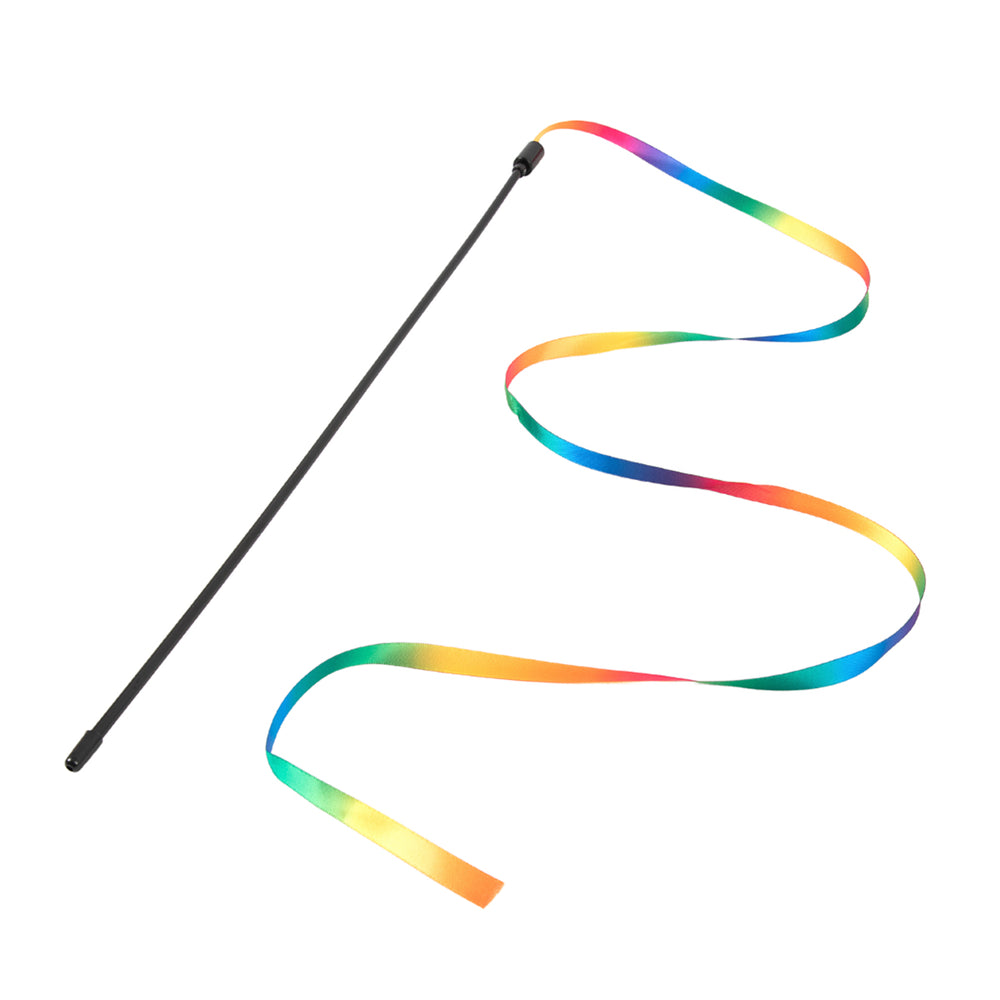 Rainbow Wand Cat Toy