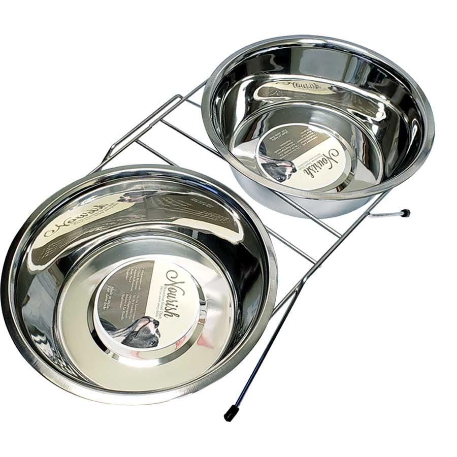 Nourish Stainless Steel Double Diner