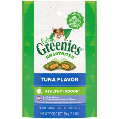 Feline Greenies Smartbites Healthy Indoor - Tuna Flavour