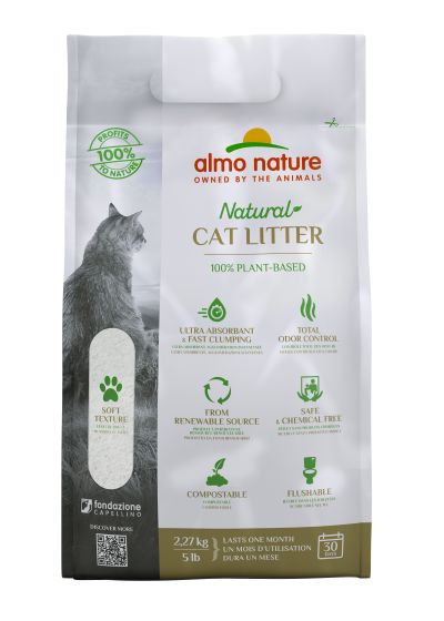 Almo Nature Clumping Plant Based Cat Litter