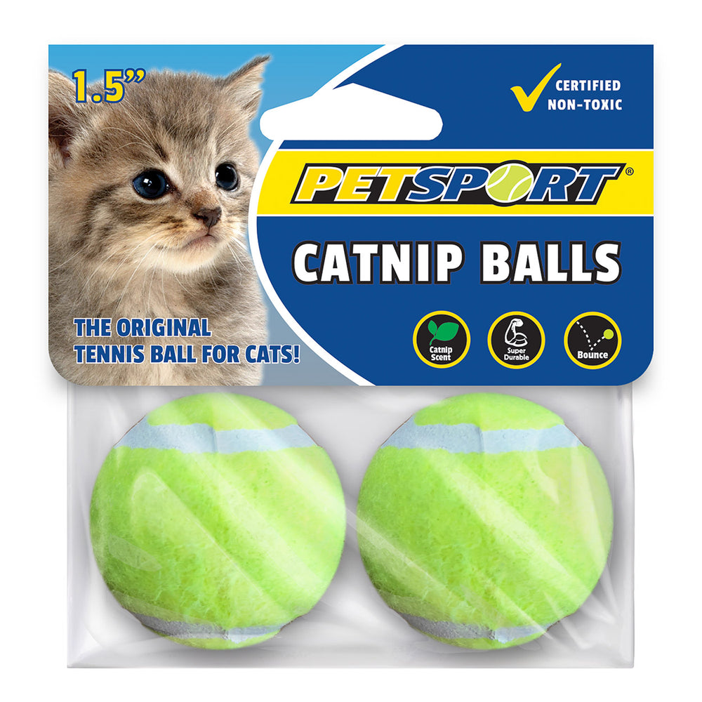 PetSport Catnip Balls - 1.5" - 2 pk